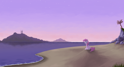 Size: 2300x1240 | Tagged: safe, artist:yeendip, pinkie pie, earth pony, pony, detailed background, female, mare, solo