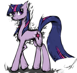 Size: 1024x972 | Tagged: safe, artist:kojiro2561, derpibooru import, twilight sparkle, pony, unicorn, female, mare, signature, solo