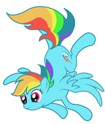 Size: 599x711 | Tagged: safe, artist:ultraspacemobile, derpibooru import, rainbow dash, pegasus, pony, flying