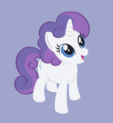 Size: 812x885 | Tagged: safe, artist:limeylassen, rarity, pony, unicorn, alternate hairstyle, headcanon, solo, vector