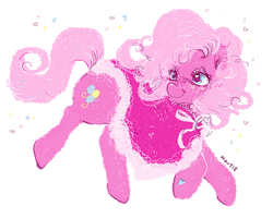 Size: 904x724 | Tagged: safe, artist:ponynautic, pinkie pie, earth pony, pony, female, mare, simple background, solo, white background