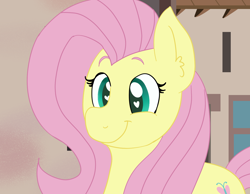 Size: 1390x1080 | Tagged: safe, artist:fly1ngcupc4k35, fluttershy, pegasus, pony, the cutie map, heart eyes, scene interpretation, solo, wingding eyes