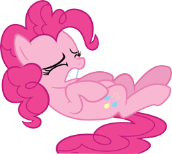 Size: 5000x4496 | Tagged: safe, artist:lman225, pinkie pie, earth pony, pony, absurd resolution, simple background, solo, transparent background, vector