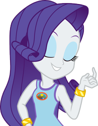 Size: 7000x8966 | Tagged: safe, artist:luckreza8, rarity, equestria girls, legend of everfree, absurd resolution, bracelet, clothes, eyes closed, jewelry, simple background, solo, transparent background, vector