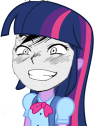 Size: 1024x1334 | Tagged: safe, derpibooru import, twilight sparkle, equestria girls, draw on me, exploitable, exploitable meme, face swap, mega milk, meme, solo, titty monster meme