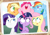 Size: 1024x724 | Tagged: safe, artist:tobias1997, derpibooru import, applejack, fluttershy, pinkie pie, rainbow dash, rarity, twilight sparkle, twilight sparkle (alicorn), alicorn, earth pony, pegasus, pony, unicorn, confused, excited, female, floppy ears, happy, mare, photo, photography