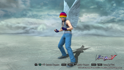 Size: 1280x720 | Tagged: safe, derpibooru import, rainbow dash, human, humanized, soul calibur, video game