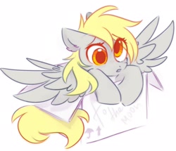 Size: 1868x1608 | Tagged: safe, artist:mirtash, derpy hooves, pegasus, pony, box, pony in a box, rcf community, simple background, solo, white background