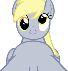 Size: 1558x1643 | Tagged: safe, artist:age3rcm, derpy hooves, pony, looking from below, perspective, vector