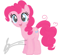 Size: 1100x1000 | Tagged: safe, artist:jessesmash32, pinkie pie, earth pony, pony, solo