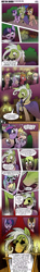 Size: 1024x6919 | Tagged: safe, artist:cybertoaster, derpibooru import, doctor whooves, star swirl the bearded, twilight sparkle, comic, crossover, shattered stone (comic), tardis