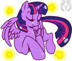 Size: 536x454 | Tagged: safe, artist:venushound, derpibooru import, twilight sparkle, twilight sparkle (alicorn), alicorn, pony, female, mare, solo