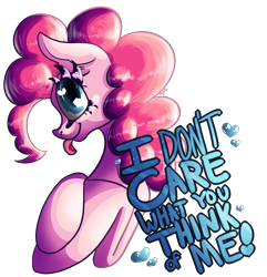 Size: 1350x1400 | Tagged: safe, artist:agentesinrebus, pinkie pie, earth pony, pony, simple background, solo, tongue out, transparent background