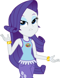 Size: 7000x8965 | Tagged: safe, artist:luckreza8, rarity, equestria girls, legend of everfree, absurd resolution, bracelet, clothes, female, jewelry, lidded eyes, shorts, simple background, solo, transparent background, vector, walking