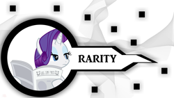 Size: 1920x1080 | Tagged: safe, artist:ahmedooy, artist:ocarina0ftimelord, rarity, pony, unicorn, lidded eyes, newspaper, solo, vector, wallpaper