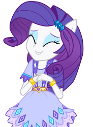 Size: 721x984 | Tagged: safe, artist:mindyglade18, rarity, equestria girls, legend of everfree, bracelet, camp fashion show outfit, clothes, cute, dress, female, jewelry, ponied up, raribetes, simple background, smiling, solo, transparent background, vector