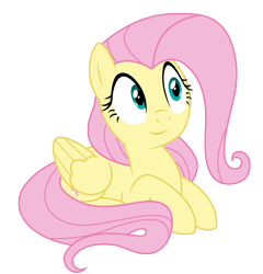 Size: 5000x5199 | Tagged: safe, artist:kooner-cz, fluttershy, pegasus, pony, castle sweet castle, .psd available, absurd resolution, simple background, solo, transparent background, vector