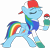 Size: 4998x4805 | Tagged: safe, artist:wissle, derpibooru import, rainbow dash, pegasus, pony, 1000 hours in ms paint, absurd resolution, ash ketchum, clothes, cosplay, costume, dash ketchum, eyes closed, female, mare, pokéball, pokémon, simple background, solo, transparent background