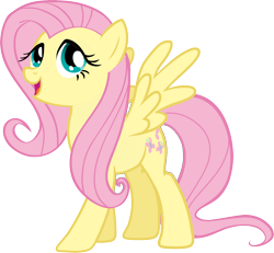 Size: 2844x2625 | Tagged: safe, fluttershy, pegasus, pony, castle creator, cute, official, shyabetes, simple background, solo, transparent background, vector