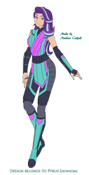 Size: 1481x2910 | Tagged: safe, artist:pyrus-leonidas, part of a series, part of a set, starlight glimmer, human, series:mortal kombat:defenders of equestria, belt, boots, bracer, clothes, crossover, female, fingerless gloves, gloves, humanized, mortal kombat, mortal kombat x, pants, shoes, simple background, solo, takeda takahashi, transparent background, video game crossover, woman