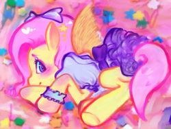 Size: 4000x3000 | Tagged: safe, artist:beelzebass, fluttershy, pegasus, pony, clothes, female, mare, solo