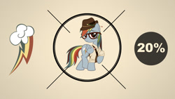 Size: 1920x1080 | Tagged: safe, artist:crimsonlynx97, artist:spntax, derpibooru import, rainbow dash, pegasus, pony, 20% cooler, clothes, cutie mark, glasses, hat, hipster, pencil, shirt, vector, wallpaper