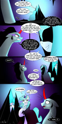 Size: 2002x3977 | Tagged: safe, artist:yula568, derpibooru import, idw, king sombra, radiant hope, twilight sparkle, twilight sparkle (alicorn), alicorn, pony, comic, corrupted, damsel in distress, female, hopebra, kidnapped, male, mare, shipping, straight, twibra