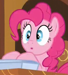 Size: 471x517 | Tagged: safe, screencap, pinkie pie, earth pony, pony, make new friends but keep discord, faic, solo