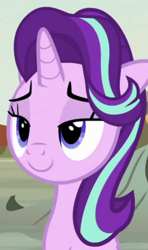 Size: 316x532 | Tagged: safe, screencap, starlight glimmer, pony, unicorn, to change a changeling, cropped, lidded eyes