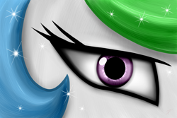 Size: 4500x3000 | Tagged: safe, artist:everypone, princess celestia, alicorn, pony, close-up, detailed, extreme close up, eye, fluffy, solo, sparkles