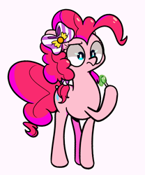 Size: 1000x1200 | Tagged: safe, artist:turtlefarminguy, pinkie pie, earth pony, pony, make new friends but keep discord, female, mare, pink coat, pink mane, solo