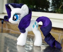 Size: 3472x2904 | Tagged: safe, artist:epicrainbowcrafts, rarity, female, irl, photo, plushie, solo