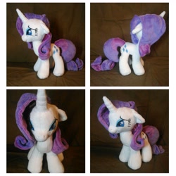 Size: 7000x7000 | Tagged: safe, artist:doctorkoda, rarity, absurd resolution, female, floppy ears, irl, photo, plushie, solo