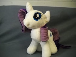 Size: 1024x768 | Tagged: safe, artist:millermademares, rarity, irl, photo, plushie, solo