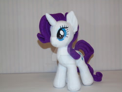 Size: 1024x768 | Tagged: safe, artist:my-little-plush, rarity, irl, photo, plushie, solo, watermark