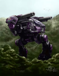 Size: 1020x1320 | Tagged: safe, artist:imdrunkontea, princess celestia, princess luna, barely pony related, battletech, catapult (battletech), catapult k2, mech, mechwarrior, mechwarrior online