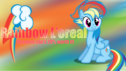 Size: 1024x576 | Tagged: safe, artist:dashiesparkle, artist:hawk9mm, artist:sailortrekkie92, derpibooru import, rainbow dash, pegasus, pony, 20% cooler, alternate hairstyle, manebow sparkle, punklight sparkle, wallpaper