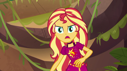 Size: 1920x1080 | Tagged: safe, screencap, sunset shimmer, better together, equestria girls, spring breakdown, solo