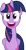 Size: 1024x1961 | Tagged: safe, artist:slowlearner46, derpibooru import, twilight sparkle, twilight sparkle (alicorn), alicorn, pony, castle mane-ia, female, mare, nope.avi, simple background, solo, transparent background, vector