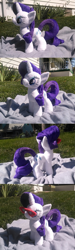 Size: 1093x3639 | Tagged: safe, artist:bakufoon, rarity, glasses, irl, photo, plushie, solo