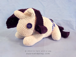 Size: 800x606 | Tagged: safe, artist:sbuzzard, rarity, amigurumi, crochet, irl, photo, plushie, solo