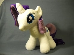 Size: 1024x768 | Tagged: safe, artist:millermademares, rarity, irl, photo, plushie, solo