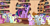 Size: 1151x610 | Tagged: safe, derpibooru import, screencap, alula, aquamarine, boysenberry, diamond tiara, featherweight, first base, gallop j. fry, liza doolots, peach fuzz, petunia, ruby pinch, silver spoon, strike, tootsie flute, twilight sparkle, twilight sparkle (alicorn), alicorn, pony, twilight time, female, hub logo, mare, meme, youtube caption