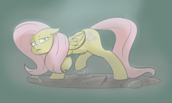 Size: 3836x2280 | Tagged: safe, artist:tentinythimbles, fluttershy, pegasus, pony, female, high res, mare, solo