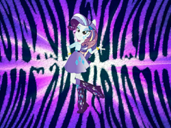 Size: 1600x1199 | Tagged: safe, artist:riofluttershy, artist:theshadowstone, rarity, equestria girls, rainbow power, solo