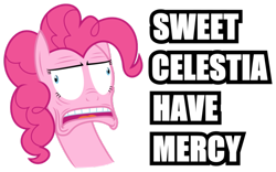 Size: 680x424 | Tagged: safe, pinkie pie, earth pony, pony, meme, simple background, solo, transparent background