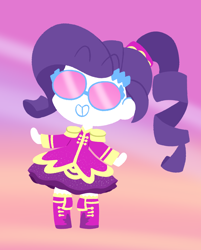 Size: 940x1168 | Tagged: safe, artist:typhwosion, rarity, equestria girls, friendship through the ages, sgt. rarity, solo