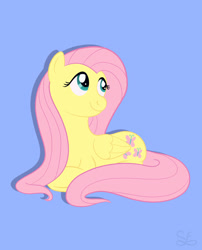 Size: 800x988 | Tagged: safe, artist:sigma-the-enigma, fluttershy, pegasus, pony, cute, prone, shyabetes, solo