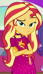 Size: 630x1078 | Tagged: safe, screencap, sunset shimmer, better together, equestria girls, spring breakdown, cropped