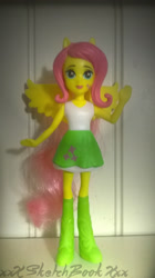 Size: 1456x2592 | Tagged: safe, fluttershy, equestria girls, 2015, clothes, female, mcdonald's happy meal toys, pink hair, solo